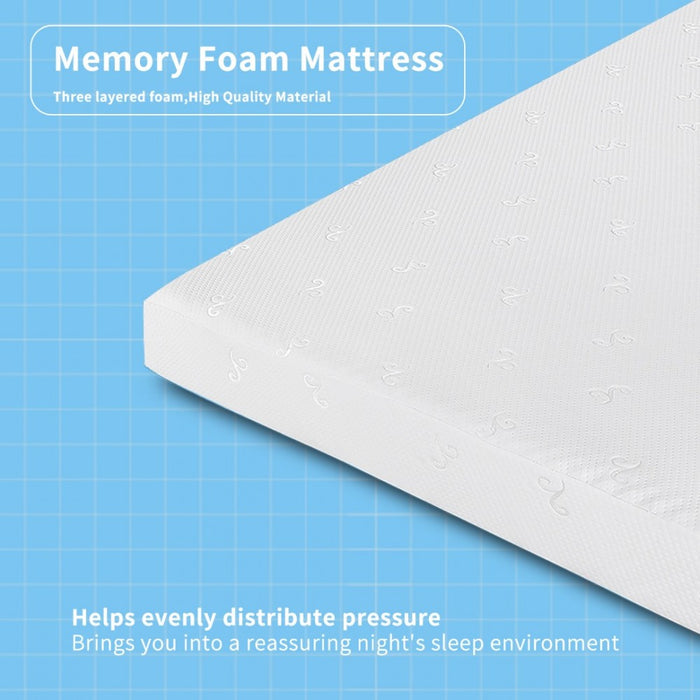 MTS003-1 - Good Nite Luxury Triple-Layer Memory Foam Mattress – Body Contouring Support & Enhanced Breathability - 135×190×16cm