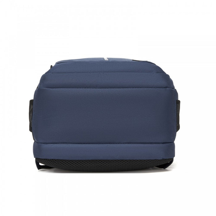 BPK2518 - Kono Laptop Backpack with 15.6" Laptop Compartment, Comfortable & Durable for Work and Business Trips - Navy