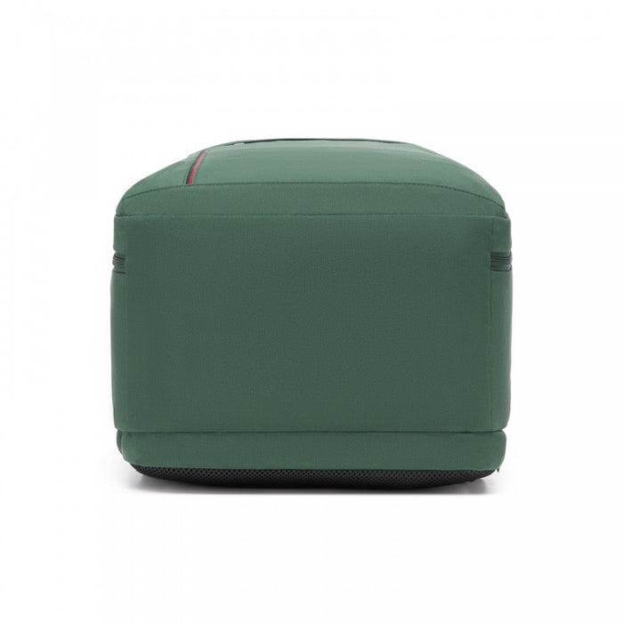 BPK2524 - Kono Spacious and Organised Personal-Item Backpack (40×30×20) with 15.6" Laptop Sleeve, Clamshell Main - Green