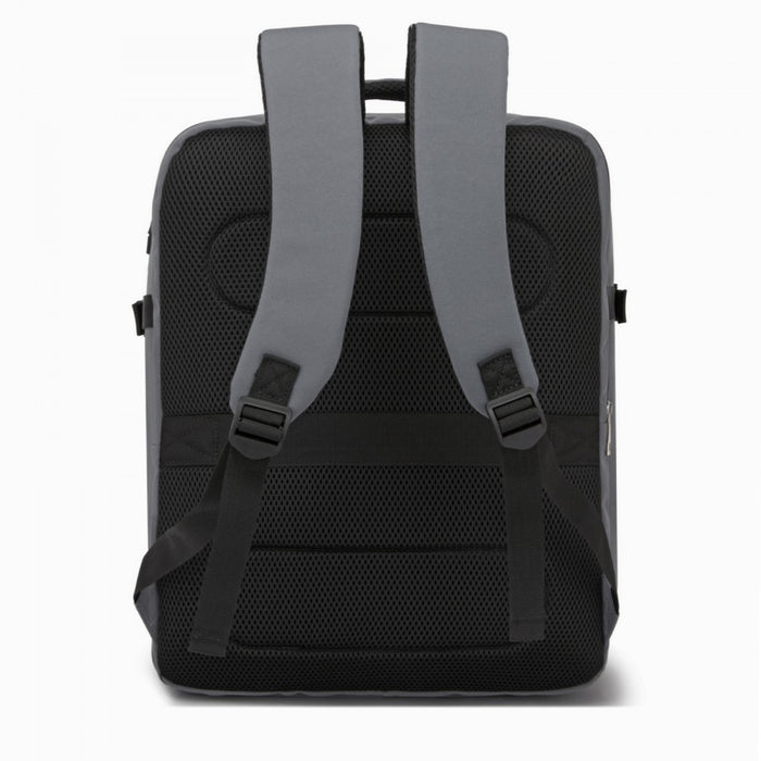BPK2524L- Kono 32L Upgraded Large Cabin Backpack, 17.3 Inch Laptop Rucksack with Breathable Pressure-Relief Straps & Luggage Trolley Strap for Business Travel - Grey