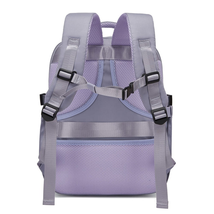 BPK2602- Kono Cabin Approved Carry On Backpack 40×30×20cm, Water Resistant 15.6 Inch Laptop Travel Rucksack with Dry-wet Separation Pouch - Purple