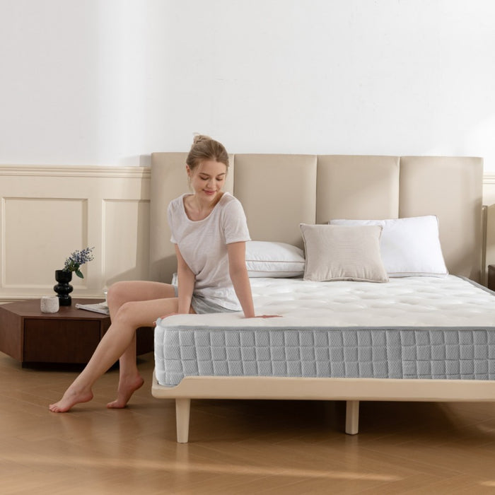 MTS008 - Good Nite Memory Foam & Bonnell Spring Mattress – Pressure Relief, Breathable & Hypoallergenic Comfort - 120×190×18cm