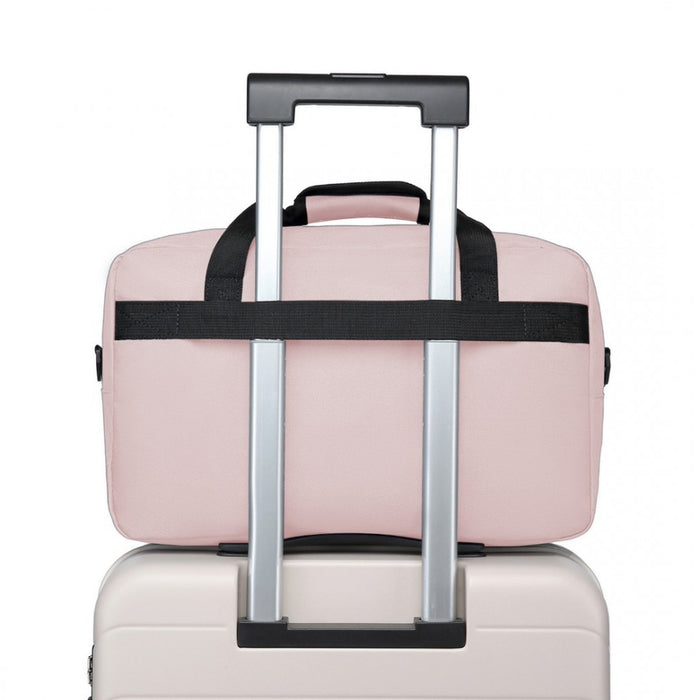 E1960M - Kono Lightweight Multi Purpose Unisex Sports Travel Duffel Bag - Pink