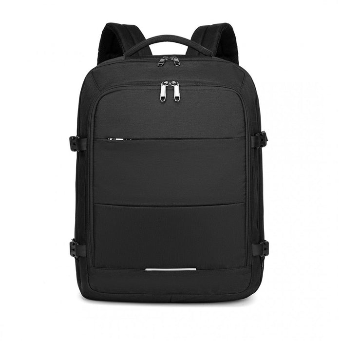 EM2232 - Kono Multi-level High-capacity Cabin Bag Travel Backpack - Black