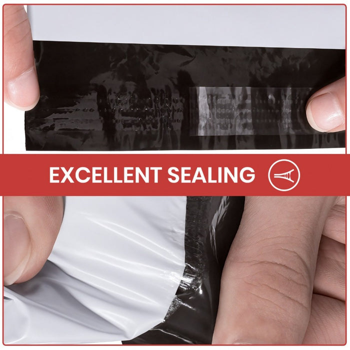 MAIL XL 100 - Poly Mail Bags Extra Large Size 17"x23" Waterproof, Tear-Resistant, Self-Seal Postal Bags - 100 Pieces