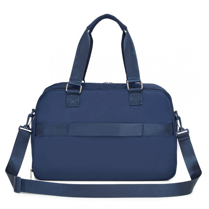TVK2430 - Kono Multi-functional Travel Bag Large Tote Bag & Duffle Bag with Expandable Compartment and Wet/Dry Pocket - Navy