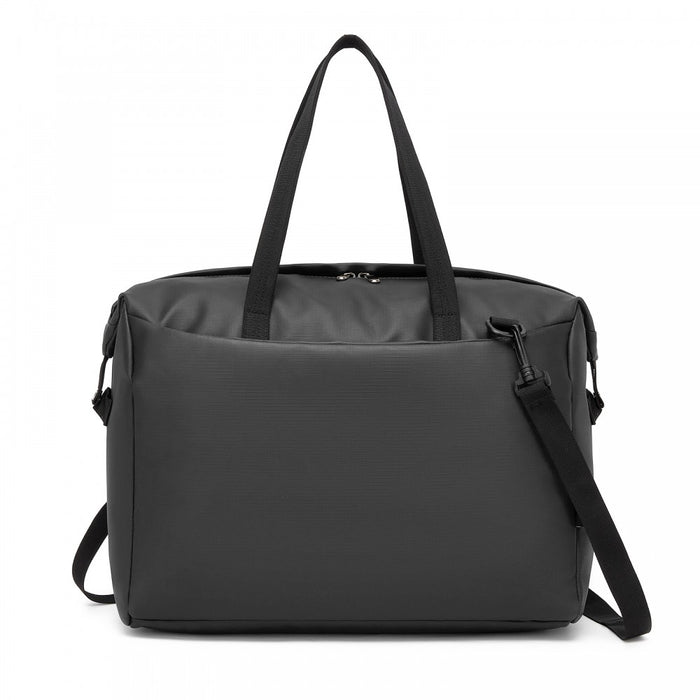 TVK2522 - Kono 40×30×20cm Cabin Approved Travel Bag - Versatile Carry-On Shoulder Bag for Travel, Gym, Business & Daily Use - Black