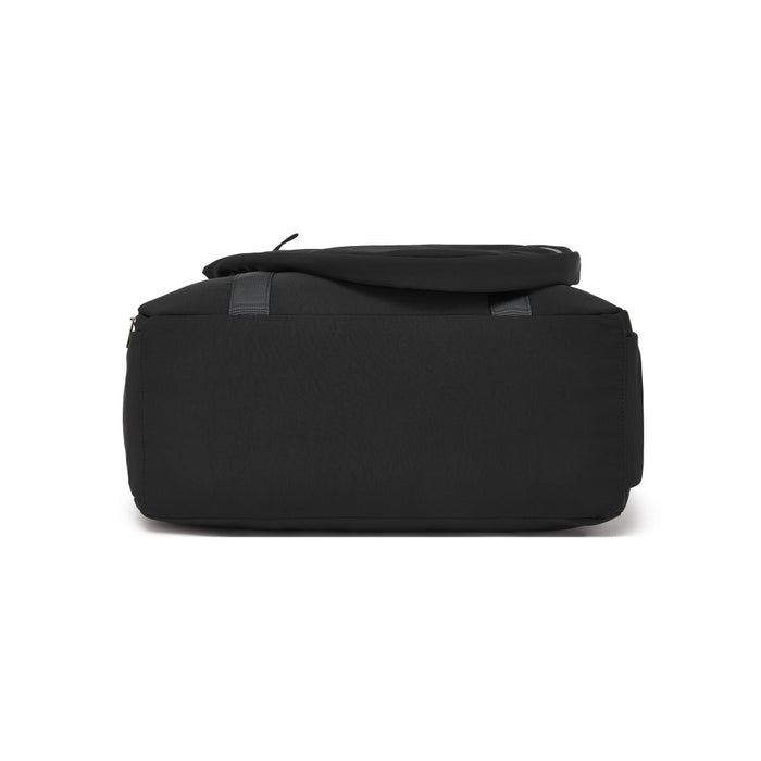 TVK2627 - Kono 25L Unisex Modular Tennis Travel Bag Set, Water Repellent Nylon Gym Bag with Detachable Racket Sleeve - Black