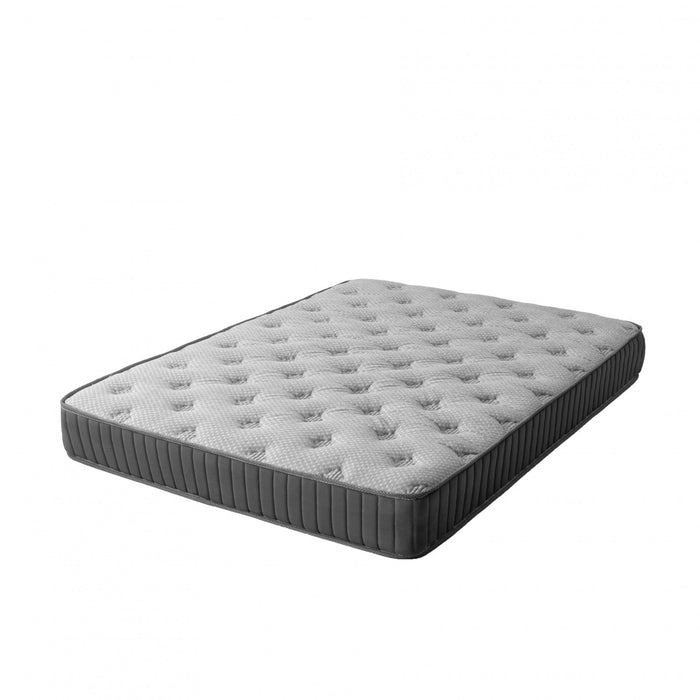 MTS009 - Good Nite 18cm Medium Firm Memory Foam and Bonnell Spring Mattress – Pressure Relief, Cooler Sleep - 150x190x18cm
